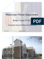 Police - Town Council Budget Hearing