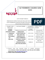 Notis Tender Terbuka