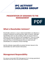 PSPC Activist Shareholderssggg