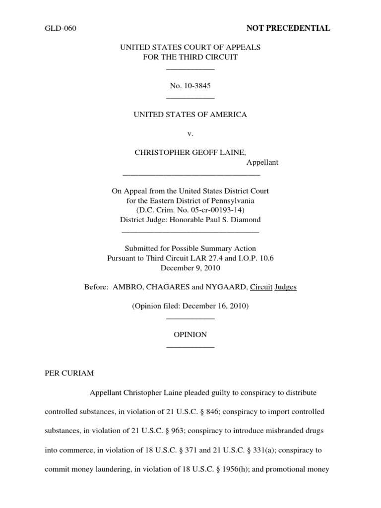 Appeal Denied for Supervised Release | PDF | United States Federal ...