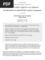 Duquesne Light Company v. Environmental Protection Agency, 522 F.2d 1186, 3rd Cir. (1975)
