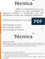 3- Terminologia Técnica