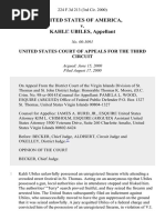 United States v. Kahli Ubiles, 224 F.3d 213, 3rd Cir. (2000)