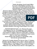 Albert Zucker Stanley Hershfang Jacob Joseph Miller Toby Feuer Spring Creek Cardio-Medical Associates, Inc. Profit Sharing Plan and Trust, on Behalf of Itself and All Others Similarly Situated Gloria Bertinato, on Behalf of Herself and All Others Similarly Situated Joseph H. Levit George M.D. Richards Michael Christner Jim L. Thompson, Trustee for Thompson Chemical Profit Sharing Plan Louise M. Jacob, for Herself, as Trustee for Arnold M. Jacob Ten Year Trust and as Trustee of P.J. Vanartsdalen Ten Trust of P.J. Vanartsdalen Ten Trust Patricia J. Vanartsdalen, as Custodian for Jennifer Vanartsdalen Custodial Account Arnold M. Jacob, and Patricia J. Vanartsdalen, as Trustees for the Jennifer Vanartsdalen Irrevocable Trust, David J. Vanartsdalen Irrevocable Trust, Adam T. Jacob Irrevocable Trust and Noah B. Jacob Irrevocable Trust Michael E. Nogay Margaret Alessi Nathan Kleinhandler Michael Slavin Ronald Goldstein Richard Schwarzschild Thomas Mitchel Joseph Raschak Donald H. McLennan Rut