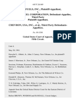 System Fuels, Inc. v. Bethlehem Steel Corporation, Third Party v. Chevron, Usa, Inc., Third Party, 645 F.2d 469, 3rd Cir. (1981)