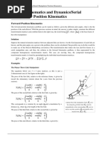 Robotics Kinematics and Dynamics