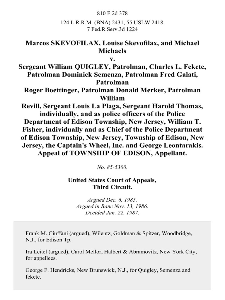 United States Court of Appeals, Third Circuit PDF Supplemental Jurisdiction Lawsuit