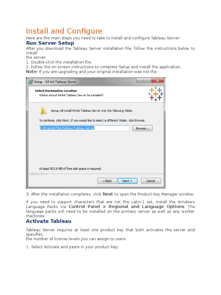 Tableau desktop activation key