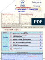 Management Logistique Et Transport