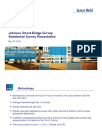 Victoria Johnson Street Bridge Citizen Survey Results 