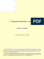 Topology Without Tears PDF