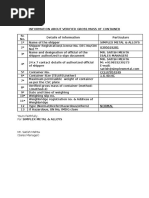 VGM Declaration Form Template | PDF