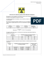 Detección de Radiación Gamma a Distintas distancias