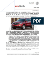 Alerta 2 General Motors de México