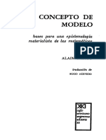 Badiou Alain - El Concepto de Modelo