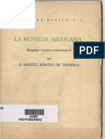 La Moneda Mexicana: Bosquejo Histórico Numismático