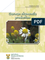 German Chamomile Production: Agriculture, Forestry & Fisheries