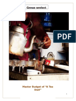 Act202 Project Final Tea Stall Docx Determine Cost Budget