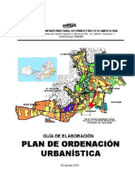 Guía para la Elaboración de Plan de Ordenación Urbanística, Caracas