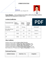 CV of Yogratnam