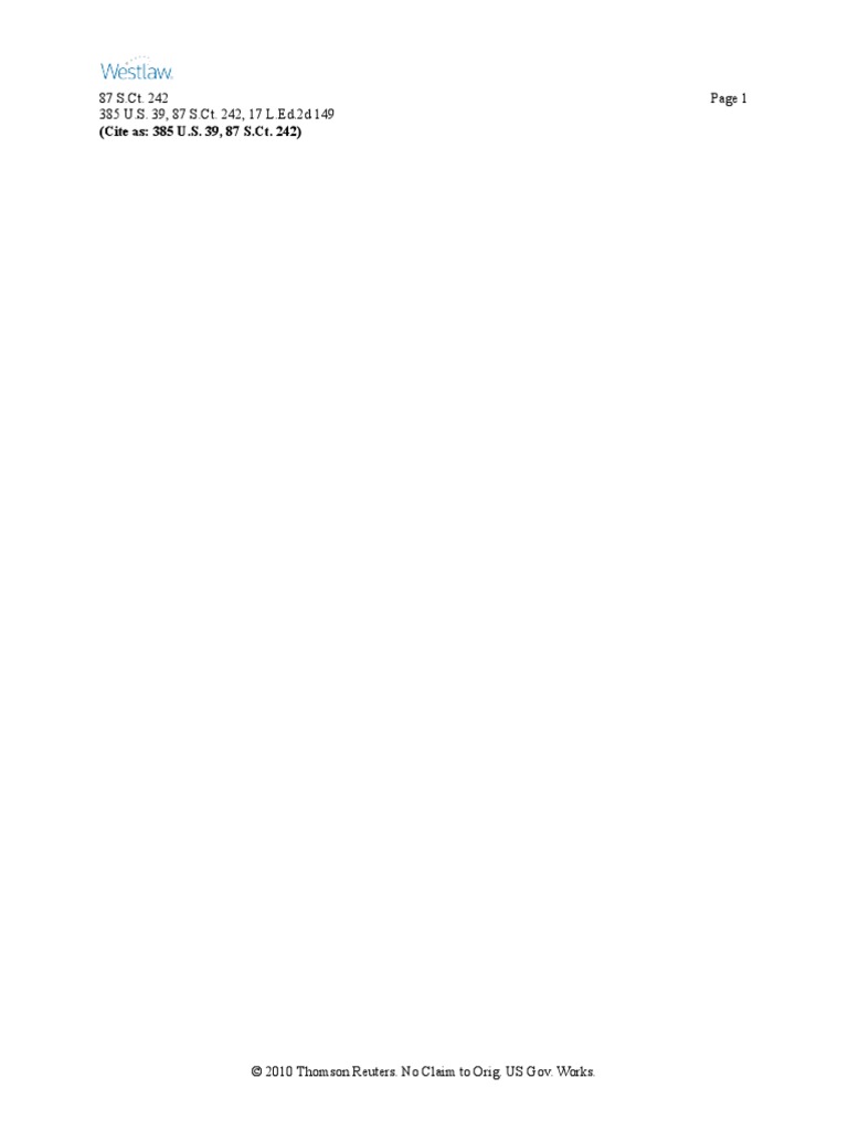 Adderley V State of Fla Effect of An Ignorant Public PDF Supreme