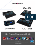 Qu Mixer Reference Guide AP9372 8A