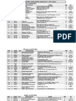 Jadwal Ujian Akhir Semester II 2013-2014