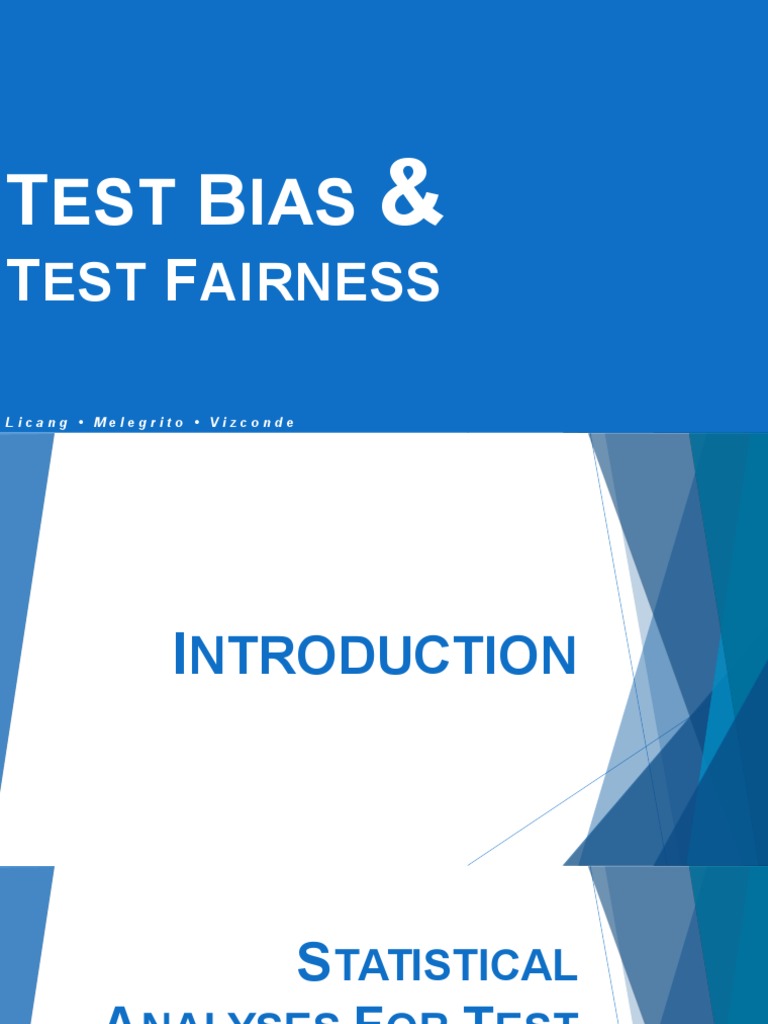 Test bias psychology quizlet image