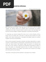 Ser Gentil e Educado Faz a Diferença