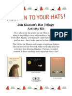 We Found A Hat by Jon Klassen Activity Kit