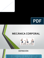 Mecánica corporal guía