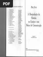 FERRO Marc Manipulação Da História