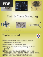 Unit 1 Chain Surveying