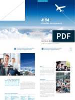 Brochure MBA Aviation Management PDF