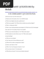 Us Embassy Questions by Mehdi