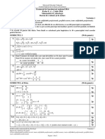 1. BAREM Varianta Oficiala BAC M2 Tehnologic 2014