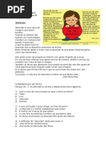 Vários Textos Para Interpretar 3º Ao 5º Ano