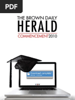 2010 Commencement Magazine