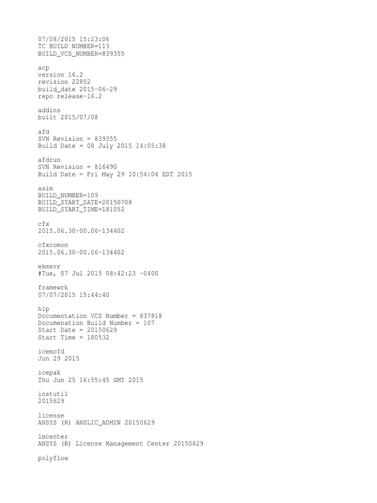 Build Date | PDF | Technology & Engineering