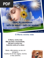Oração Mariana com Cruz Missionária