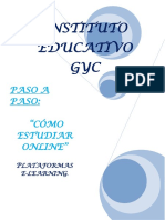 Cómo Estudiar On-Line en GyC