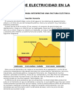 Factura de Electricidad en La Industria