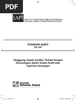 Download SA 240 Tanggung Jawab Auditor Terkait Dengan Kecurangan Dalam Suatu Audit Atas Laporan Keuangan by Lucas Agung R SN320866914 doc pdf