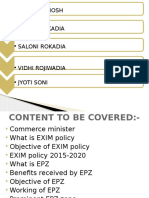 Exim Policy 