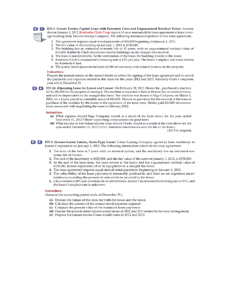 Contoh Soal Dan Jawaban AKM Accounting for Leasing