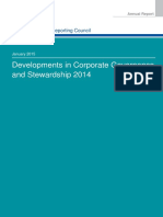 Developments in Corporate Governance and Stewardsh