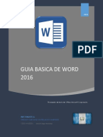 Que Es Word 2016