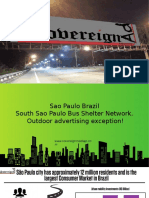 Sao Paulo Bus Shelters, OOH / Outdoor Advertising