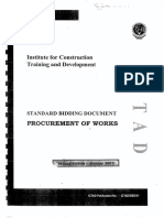 ICTAD Procurement of Work ICTAD SBD 01 2007 PDF