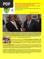 Portuguese Language Group of St Paul Students Newsletter for Fall,2016
